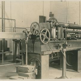 Control End of Batley 100 Ton Tester, Peter Nicol Russell (PNR) School of Engineering