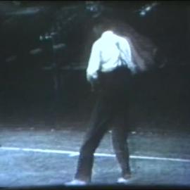 Professors Alan Ker Stour and John Anderson Playing Tennis