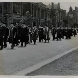 Procession for Chemistry Building Foundation Ceremony