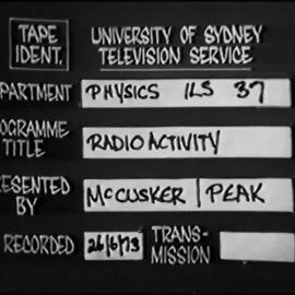 Radiation (Series 5) - Radioactivity (Episode 3)