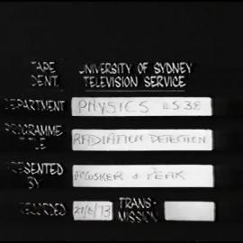 Radiation (Series 5) - Radiation Detection (Episode 4)