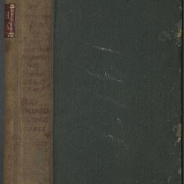 Professors Roll Book - Register of Professors Lists of Pupils and Their Respective Fees