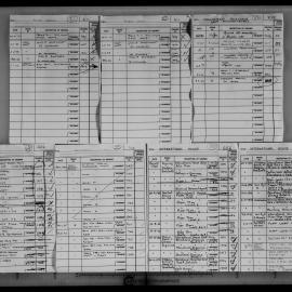 Wilkinson Building - Architecture Building - Lecture Theatre Audio-Visual Layout - Microfilm Roll F337