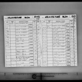 Wilkinson Building - Architecture Building - Microfilm Roll F361 - Part 6 of 9