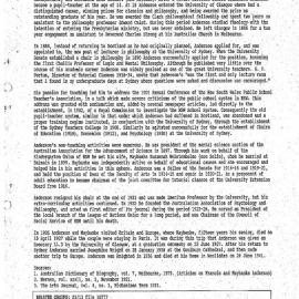 Anderson, Francis Finding Aid