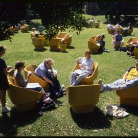 Students Relaxing at Cumberland Campus