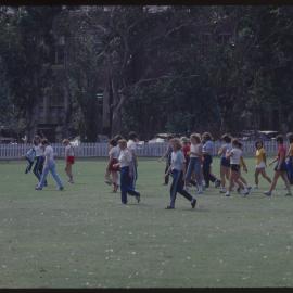 Students on Oval