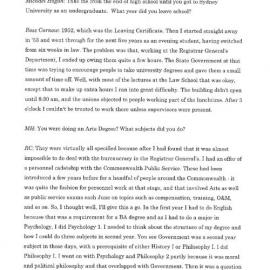 Interview with Dr Ross Curnow - Transcript