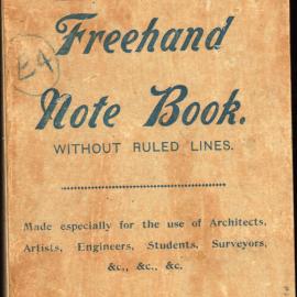 Field Notebook E4 - Notes on Polynesia, 1916
