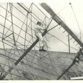 Tests on the Mills Cross Radio Telescope Prototype at St Leonard's Brick Pit