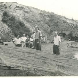 Tests on the Mills Cross Radio Telescope Prototype at St Leonard's Brick Pit