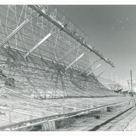 Mills Cross Radio Telescope Construction