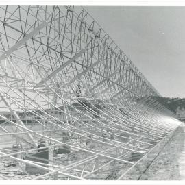 Mills Cross Radio Telescope Construction