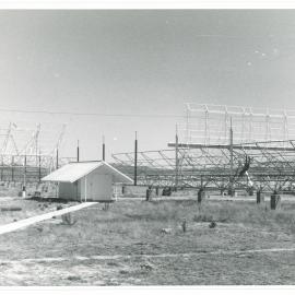 Mills Cross Radio Telescope Construction