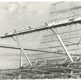 Mills Cross Radio Telescope Construction