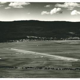 Aerial View of the Mills Cross Radio Telescope 