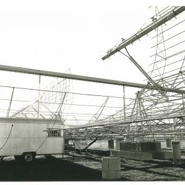 Mills Cross Radio Telescope Construction