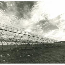 Mills Cross Radio Telescope Construction