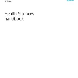 Health Sciences Handbook 2010