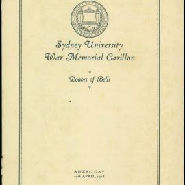 Carillon Bell Donors