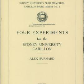 Four Experiments for the Sydney University Carillon by Alex Burnard