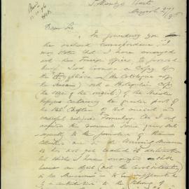 Correspondence Regarding the Creation of an International Catalogue of Egypt-iaca