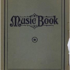 Music Book with Notation and Words for John Anderson's Composition 'Those Sydney Blues'