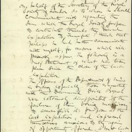 Draft Correspondence to University Staff Regarding Funafuti Expedition