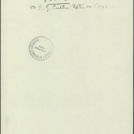 Notes on Funafuti Bore Cores