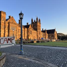 Pro-Palestinian Protest Encampment