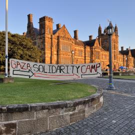 Pro-Palestinian Protest Encampment