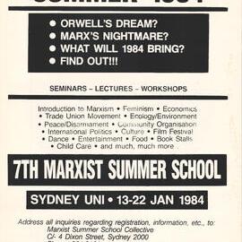 7th Marxist Summer School