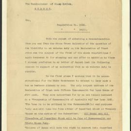 The Commissioner of Stamp Duties