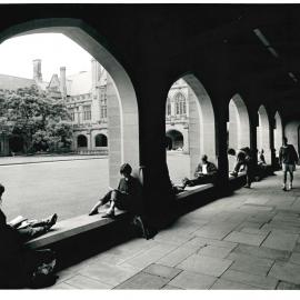 Students in the Quadrangle