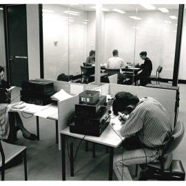 Students in the Sydney Conservatorium of Music Library