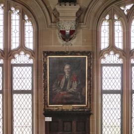 Portrait of TW Edgeworth David, MacLaurin Hall