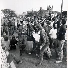 Anti-Conscription and Anti-War May Day Protest - Students Protesting the Vietnam War
