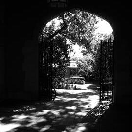 View of the Chancellor's Garden in the Quadrangle
