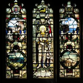 Stained Glass Windows in the Great Hall