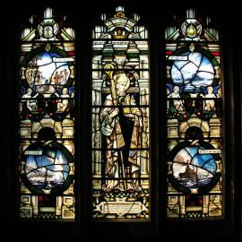 Stained Glass Windows in the Great Hall