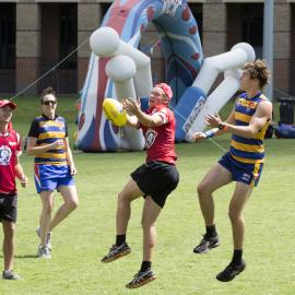 International Students Event with Sydney Swans Playing AFL at The Square 