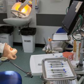 Equipment at Dental Simulation Clinic at Sydney Dental Hospital, Surry Hills