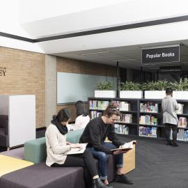 Students at Westmead Hospital Library