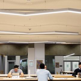 Students at Westmead Hospital Library