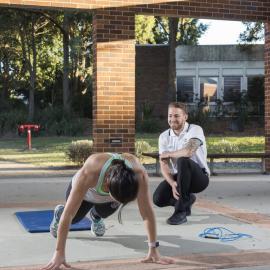 Students at Cumberland Campus