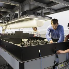 Students in Sydney Nanoscience Hub Research Lab