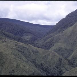 Mountain with Village in Background
