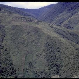 Mountain with Village in Background
