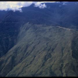 Aerial View of Mountain, Papua New Guinea