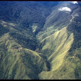Aerial View of Valley and Villages